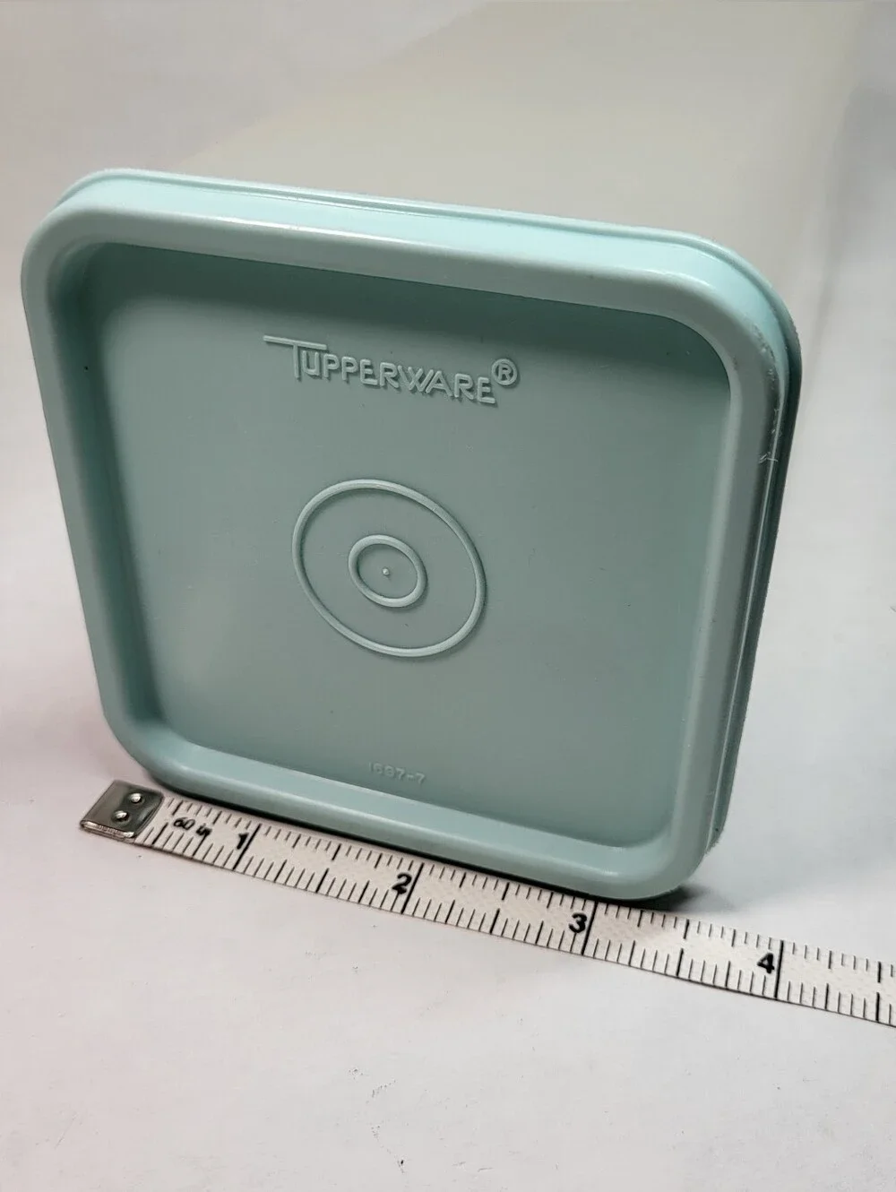 Tupperware Velveeta Cheese Keeper Green Lid Tray Clear #1696-8 #1698-8 #1697-7